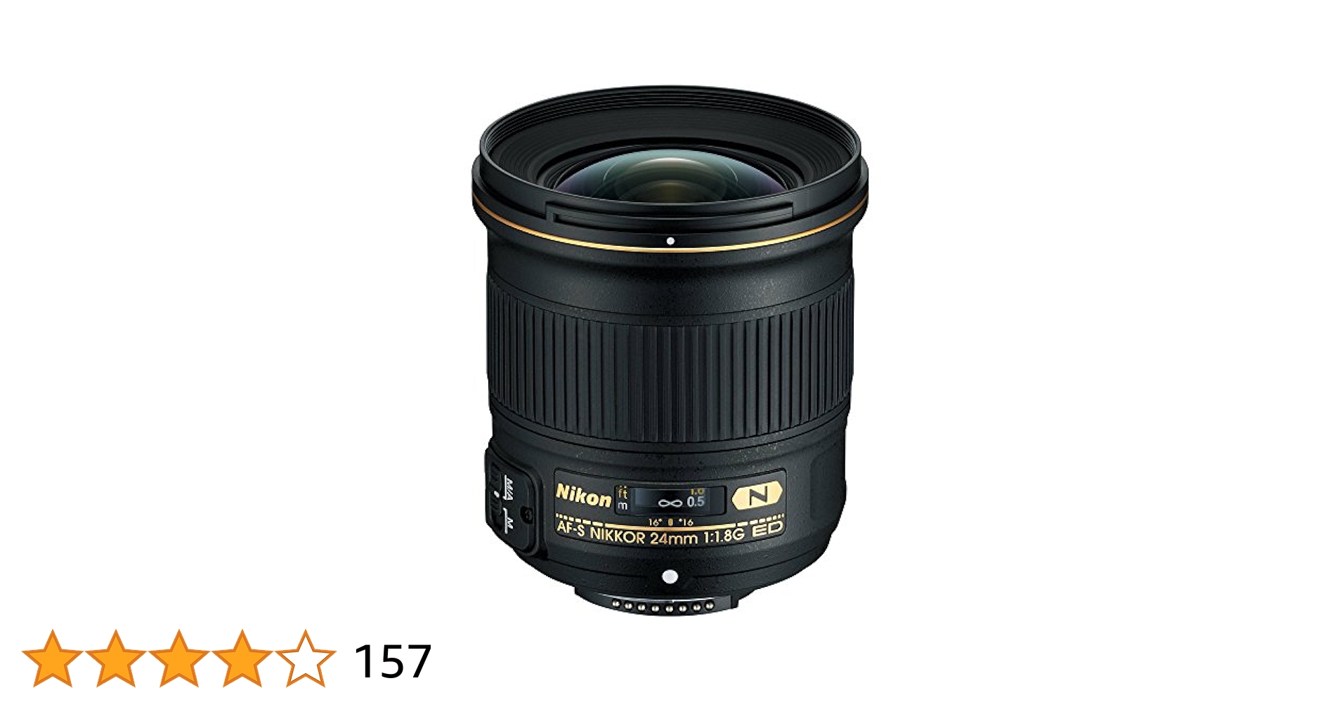 Nikon 24mm f/1.8G ED レンズ Amazon.com : Nikon AF-S FX NIKKOR 24mm f/1.8G ED Fixed Lens